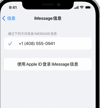 定南apple维修iPhone上无法正常发送iMessage信息 