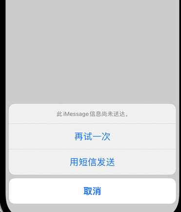 定南apple维修iPhone上无法正常发送iMessage信息