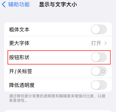 定南苹果换屏维修分享iPhone屏幕上出现方块按钮如何隐藏